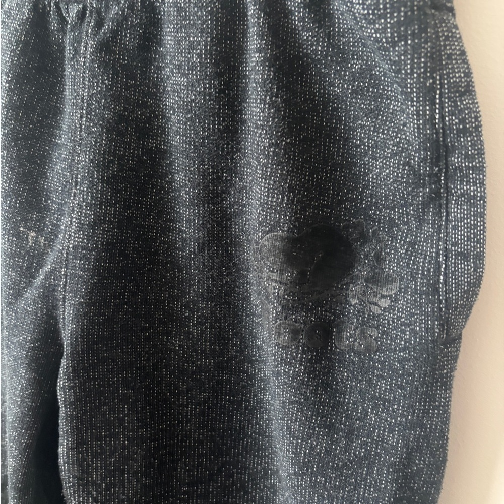 Roots Black and Gray Sweatpants